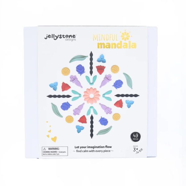 Jellystone, zabawka sensoryczna Mindful Mandala VIVID