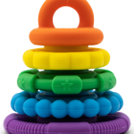 Jellystone, Silikonowa piramida, gryzaki krążki, Rainbow, Tęcza