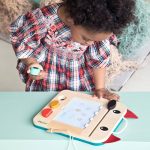 LILLIPUTIENS Drewniana tablica – znikopis Wilk Louis 2 lata+ - obrazek 4