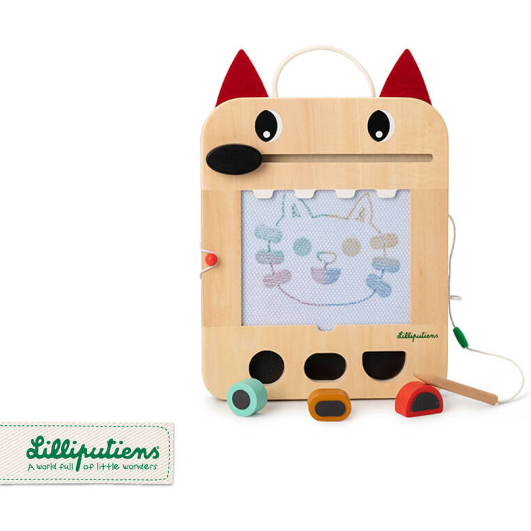 pol_pl_LILLIPUTIENS-Drewniana-tablica-znikopis-Wilk-Louis-2-lata-10087_2 LILLIPUTIENS Drewniana tablica – znikopis Wilk Louis 2 lata+ - obrazek 1