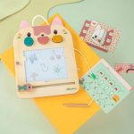 Lilliputiens Drewniana tablica – znikopis Kotka Jeanne 18m+ - obrazek 4