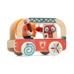 Lilliputiens Drewniany wózek do ciągnięcia Wóz strażacki Lew Jack 12 m+ - obrazek 8