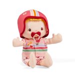 Lilliputiens Lalka dzidziuś w foteliku rowerowym z kaskiem Lena 18 m+ - obrazek 6