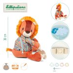 Lilliputiens Miękki plecak przytulanka Lew Jack - obrazek 4