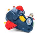 Lilliputiens Przytulanka aktywizująca wielofunkcyjna Samolot Piesek Jules 9 m+ - obrazek 4