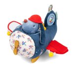 Lilliputiens Przytulanka aktywizująca wielofunkcyjna Samolot Piesek Jules 9 m+ - obrazek 5