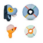 Lilliputiens Przytulanki do kąpieli Piesek Jules i Kaczorek Gaspard 6 m+ - obrazek 4