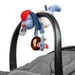 Lilliputiens Wielofunkcyjna przytulanka do powieszenia Piesek Jules 3 m+ - obrazek 2