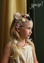 Souza! Opaska z pomponami i brokatową aplikacją renifera - obrazek 2