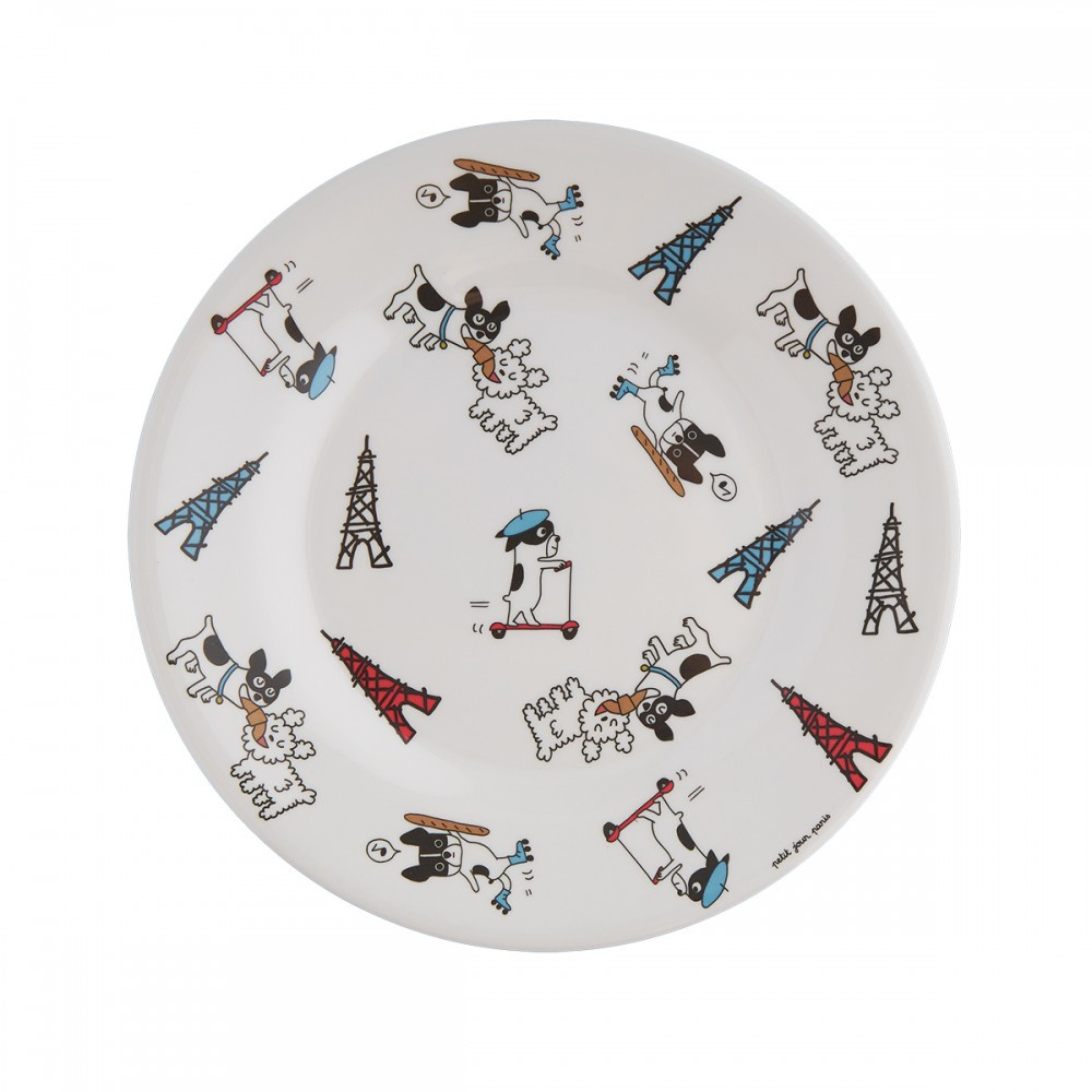 pol_pl_Talerz-fi-20-cm-Doggy-in-Paris-Petit-Jour-Paris-R-6753_1 Petit Jour Paris®: Doggy in Paris - Talerz 20cm - obrazek 1