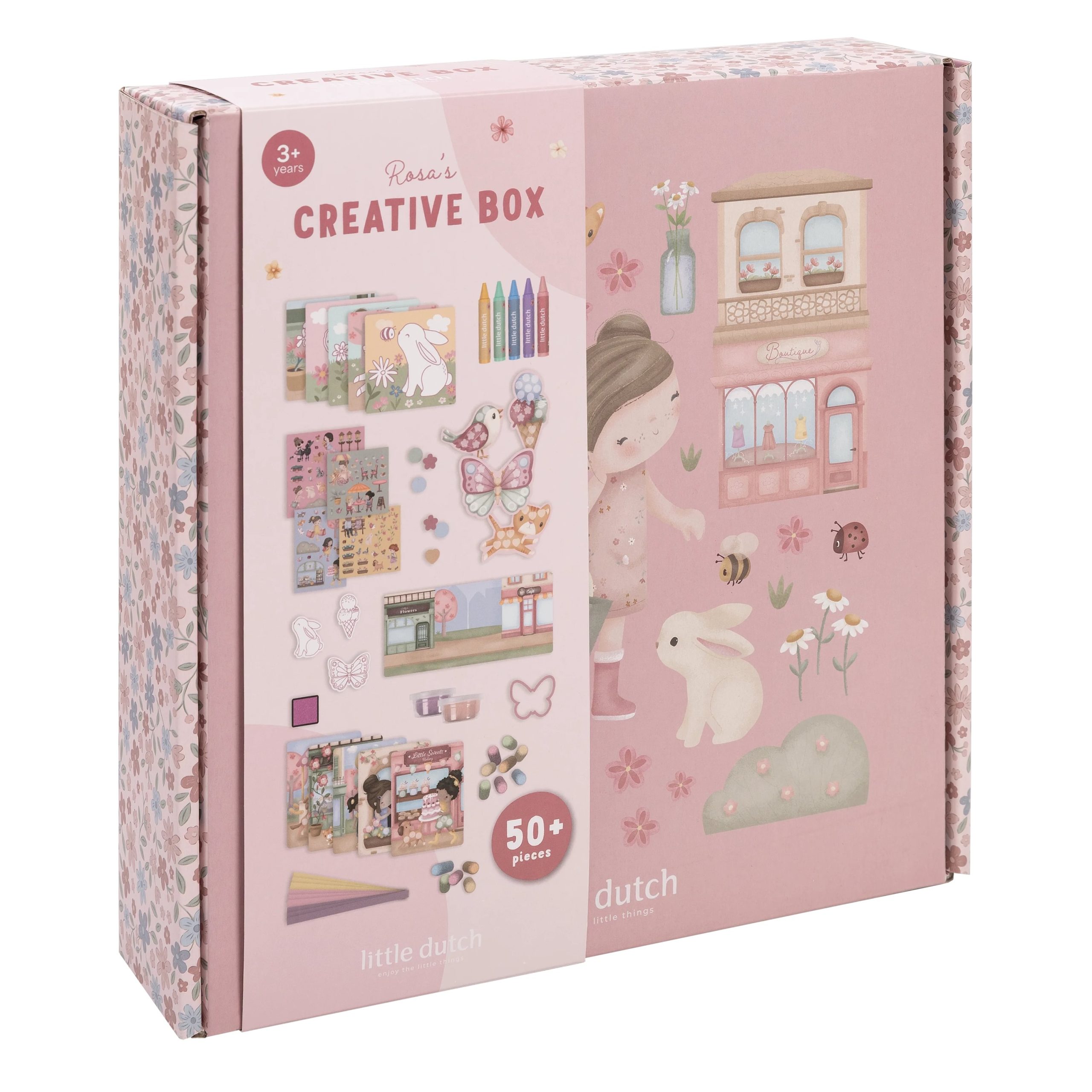 rosa’s-creative-box-xl-126862-product-2 Little Dutch: Kreatywne pudełko XL Rosa & Friends - obrazek 1