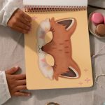 Little Dutch: kreatywny zeszyt z nożyczkami Rosa & Friends - obrazek 4