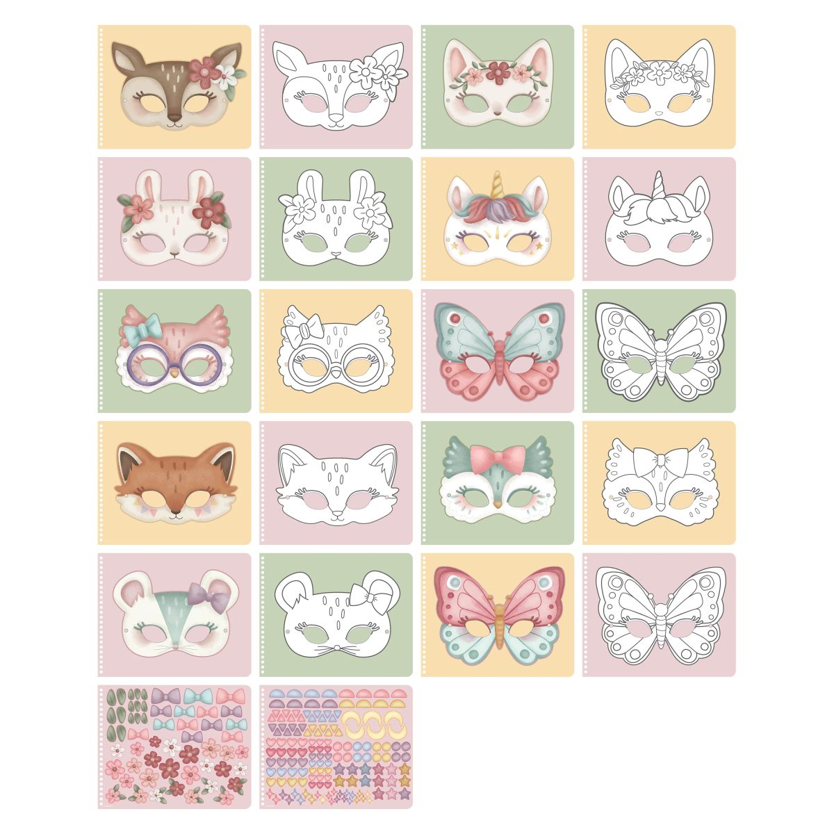 Little Dutch: kreatywny zeszyt z nożyczkami Rosa & Friends - obrazek 7