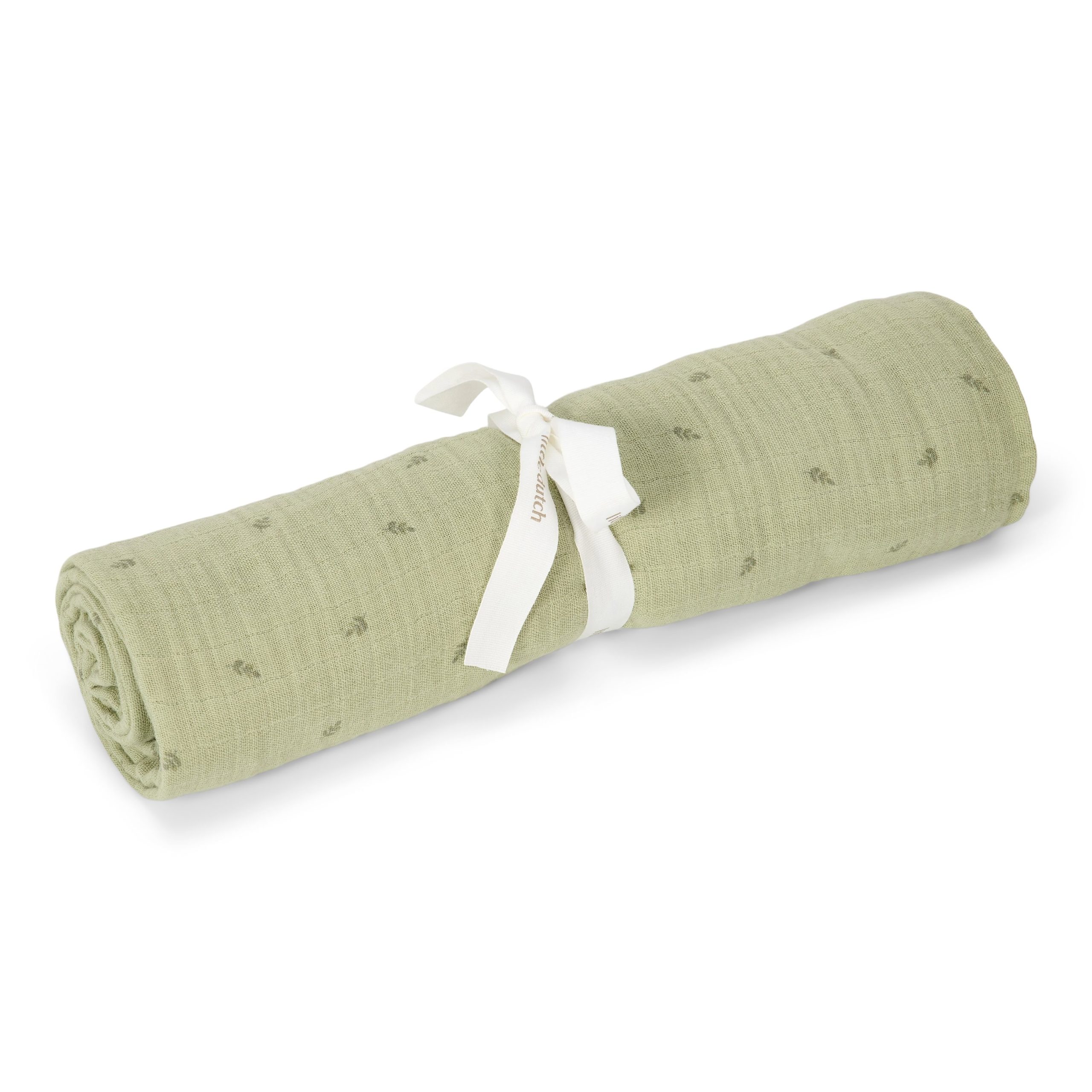 swaddle-120x120-pure-sage-te51915039-product-1 Little Dutch: otulacz muślinowy 120 x 120 cm Pure Sage - obrazek 1