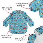 Tyrrell Katz: Trucks - Wodoodporny śliniaczek z długim rękawem - obrazek 3