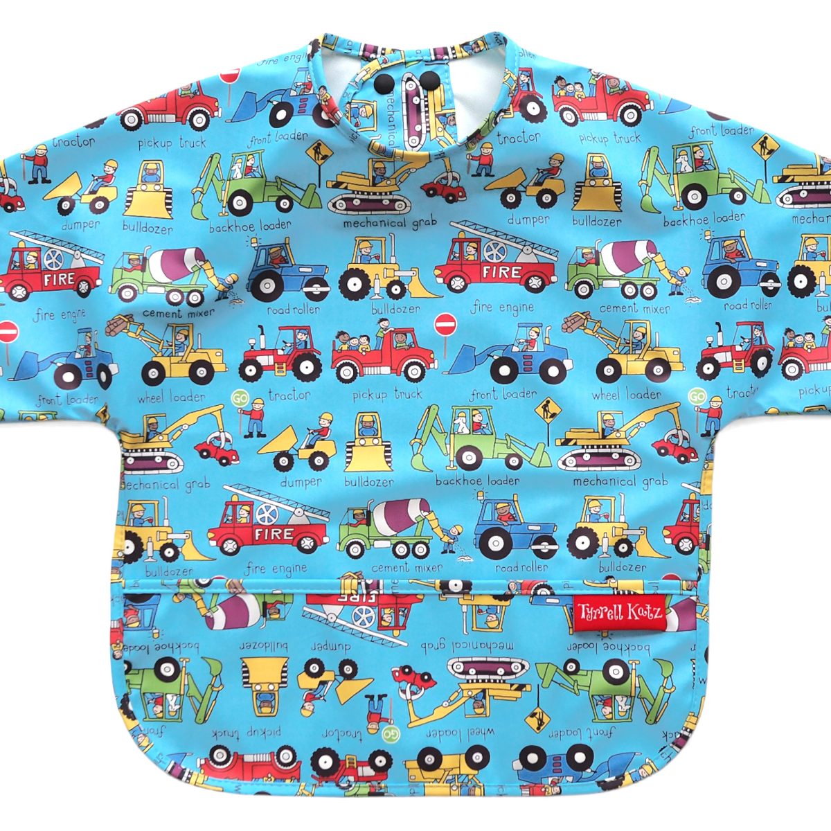 Tyrrell Katz: Trucks - Wodoodporny śliniaczek z długim rękawem - obrazek 4