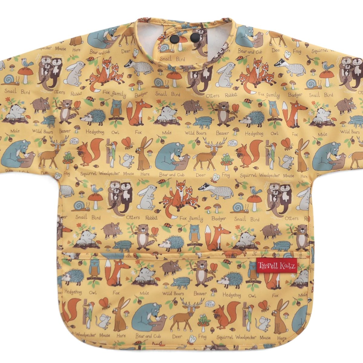 Tyrrell Katz: Woodland - Wodoodporny śliniaczek z długim rękawem - obrazek 4