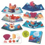 LUDATTICA: zestaw ART 2w1 – stwórz własne kartki lub książkę 3D – SYRENKI - obrazek 2