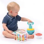 LUDI: Zabawki MANIPULACYJNE – zestaw prezentowy dla niemowląt 10m+ - obrazek 2