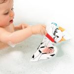 LUDI: Zabawki do KĄPIELI – zestaw prezentowy dla niemowląt 10m+ - obrazek 5