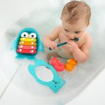 LUDI: Zabawki do KĄPIELI – zestaw prezentowy dla niemowląt 10m+ - obrazek 8