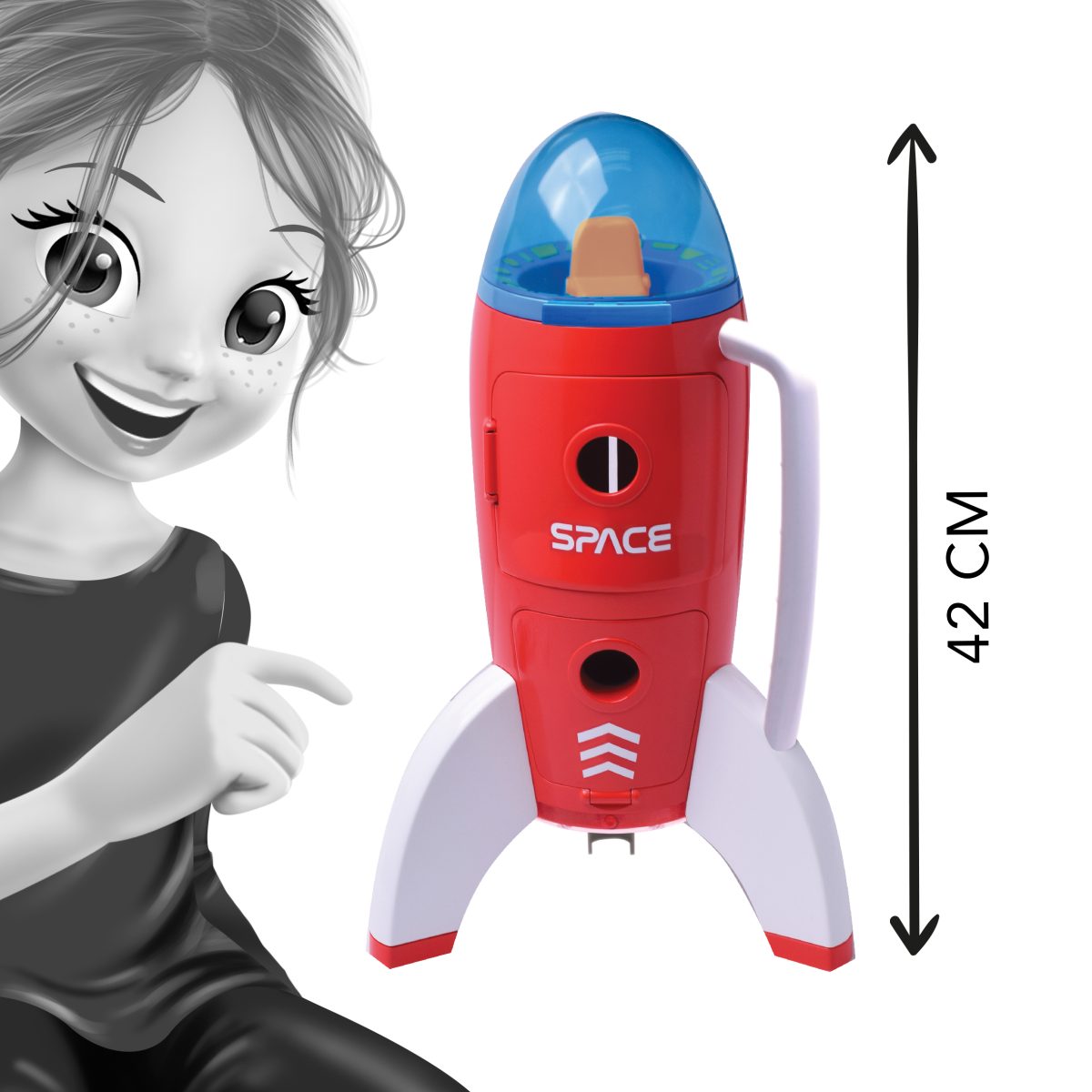Buki: Duża rakieta kosmiczna z astronautami 3+ - obrazek 4