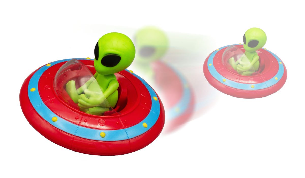 Buki: Statek kosmiczny UFO z kosmitą 3+ - obrazek 2