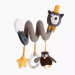 Moulin Roty: Interaktywny KOTEK spirala do wózka / fotelika