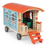 Moulin Roty: Drewniany wóz podróżny LES MINOUCHKAS 3+