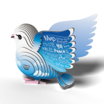 Eugy: Gołąbek Pokoju - Eko Układanka 3D do sklejenia - obrazek 5