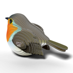 Eugy: Rudzik Kołyszący się Ptak - Eko Układanka 3D do sklejenia - obrazek 4