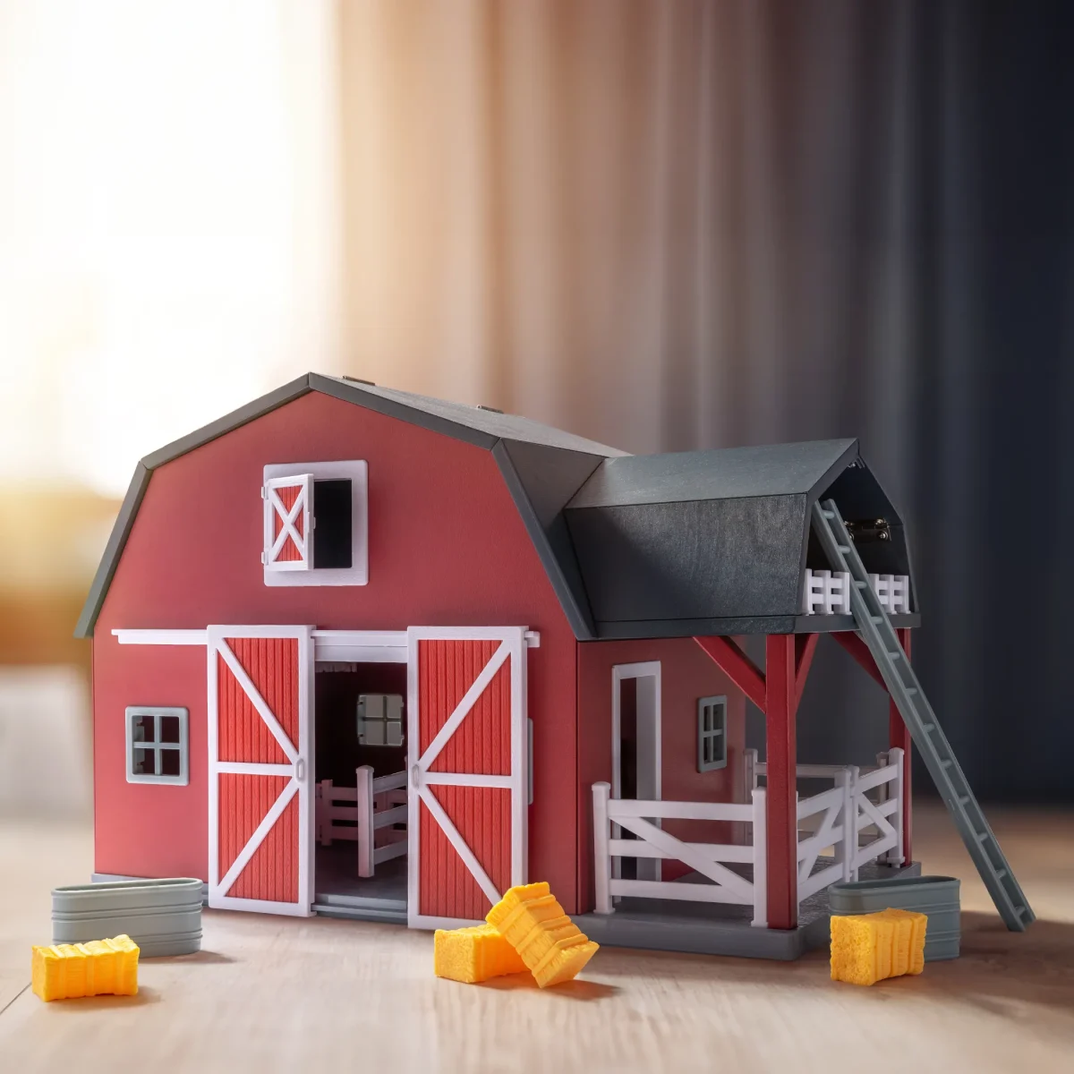 Terra by Battat: Drewniana stodoła z akcesoriami - obrazek 3