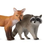 Terra by Battat: Realistyczne figurki zwierząt – lis, łoś i szop - obrazek 4