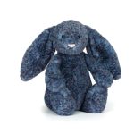Jellycat: Króliczek LUX granatowa mgła 31 cm