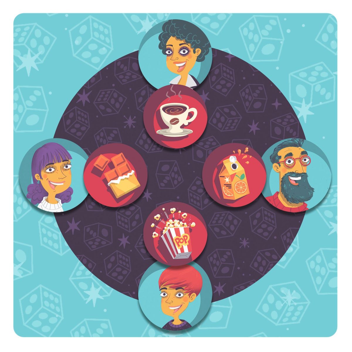 Djeco: Gra logiczna Kto ma co? Qui-a-quoi? 7+ - obrazek 4