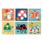 Djeco: Drewniana układanka SPOTIMAGE 2+ - obrazek 2