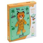 Djeco: Magnetyczne puzzle Inzebox SAFARI 2+