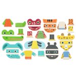 Djeco: Magnetyczne puzzle Inzebox ZWIERZĘTA 2+ - obrazek 4