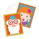 Djeco: Magnetyczne puzzle Inzebox PORTRETY 2+ - obrazek 5