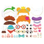 Djeco: Magnetyczne puzzle Inzebox PORTRETY 2+ - obrazek 4