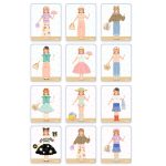 Djeco: Magnetyczne puzzle Inzebox UBIERANKI 3+ - obrazek 3