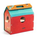 Djeco: Drewniany domek z figurkami SOFTIHOUSE 18M+ - obrazek 5