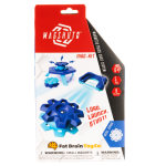 Fat Brain Toy: MagShuto Niebieski Zestaw Startowy - obrazek 3