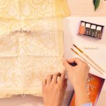 Djeco: AGA Atelier 10 - zestaw artystyczny malowanie na jedwabiu 15+ - obrazek 4