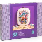 Djeco: AGA Atelier 10 - zestaw artystyczny haft koralikowy 15+