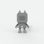 MOB: tańczący głośnik Wilk - obrazek 3