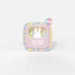 MOB: budzik z lampką Billy Rainbow Mermaid