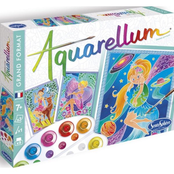 SentoSphere: zestaw art Aquarellum - Greckie Boginie