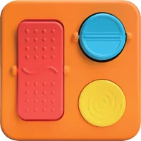 Fat Brain Toy: PlayTab Sensoryczny Kwadrat. Przełączniki.