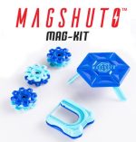 Fat Brain Toy: MagShuto Niebieski Zestaw Startowy